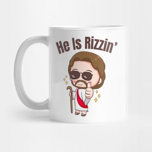 He Is Rizzin chibi artistic Mug